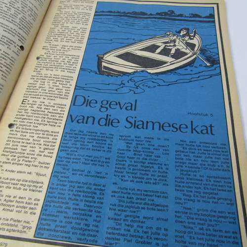 Patrys magazine - April 1979 - TV se Trompie - no center poster - punch holes