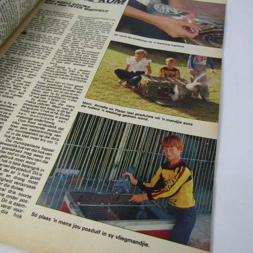 Patrys magazine - Junie 1983 - Zola budd - Steve van der Merwe en Ilze Schmidt - punch holes