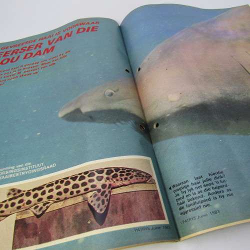 Patrys magazine - Junie 1983 - Zola budd - Steve van der Merwe en Ilze Schmidt - punch holes