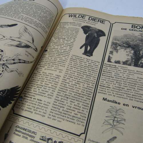 Patrys magazine - January 1979 - Zoebe teen Brit by Isandhlwana - no center poster - punch holes