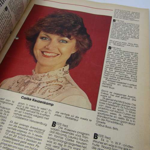 Patrys magazine - Oktober 1983 - no center poster - punch holes