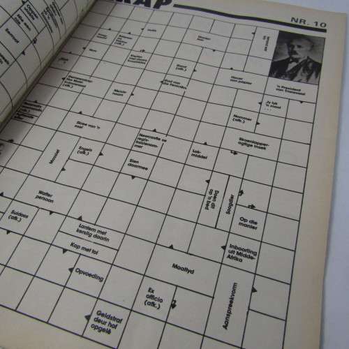Patrys magazine - Oktober 1983 - no center poster - punch holes
