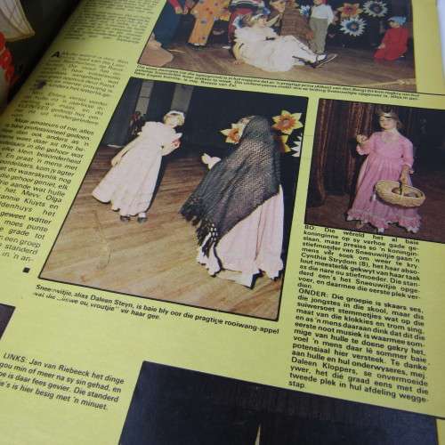 Patrys magazine - Augustus 1982 - Rugby in SA deel 3 - Witwatersrand Kadetkamp - no center poster
