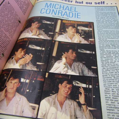 Patrys magazine - Augustus 1982 - Rugby in SA deel 3 - Witwatersrand Kadetkamp - no center poster