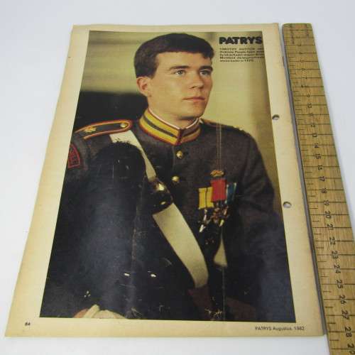 Patrys magazine - Augustus 1982 - Rugby in SA deel 3 - Witwatersrand Kadetkamp - no center poster
