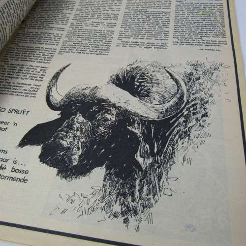 Patrys magazine - Maart 1977 - Vasco da Gama - Shakespeare - no center poster - punch holes