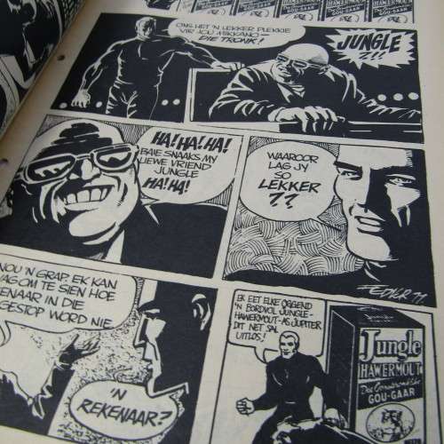 Patrys magazine - Maart 1977 - Vasco da Gama - Shakespeare - no center poster - punch holes