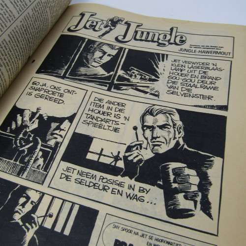 Patrys magazine - Junie 1977 - Die Slag van Waterloo - John Paul Young - no center page - punch hole