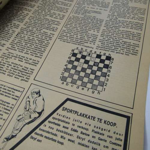 Patrys magazine - Junie 1977 - Die Slag van Waterloo - John Paul Young - no center page - punch hole