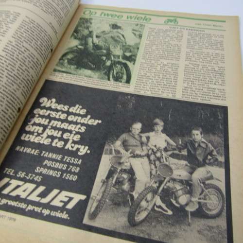 Patrys magazine - Maart 1979 - Ben Kruger - Die Jamieson inval - no center page - punch holes