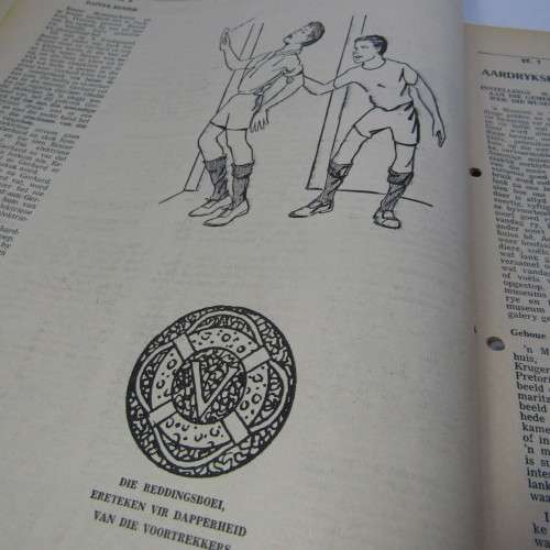 Patrys magazine - Oktober 1970 - Laerskool uitgawe with History appendix - punch holes