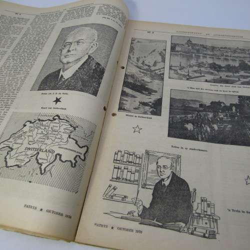 Patrys magazine - Oktober 1970 - Laerskool uitgawe with History appendix - punch holes