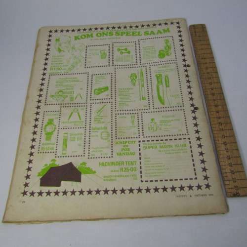 Patrys magazine - Oktober 1970 - Laerskool uitgawe with History appendix - punch holes