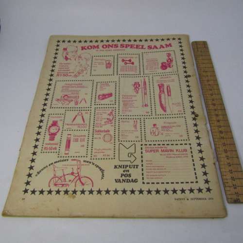 Patrys magazine - September 1970 - Laerskool uitgawe with History appendix - articles removed