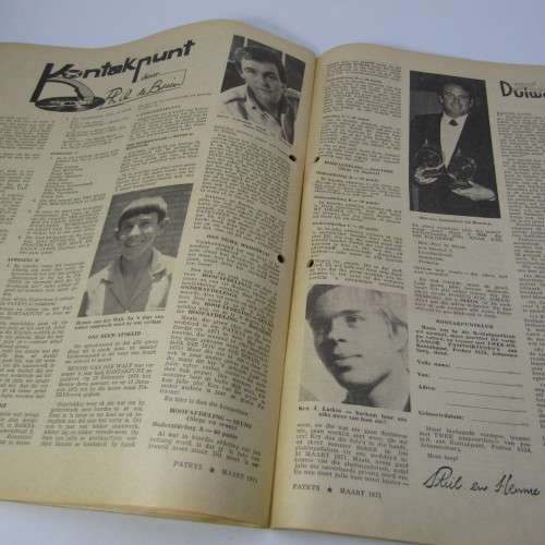 Patrys magazine - Maart 1971 - Hoerskool uitgawe - small article on page 21 removed - punch holes