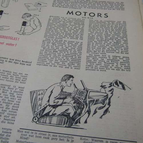 Patrys magazine - Maart 1971 - Hoerskool uitgawe - small article on page 21 removed - punch holes