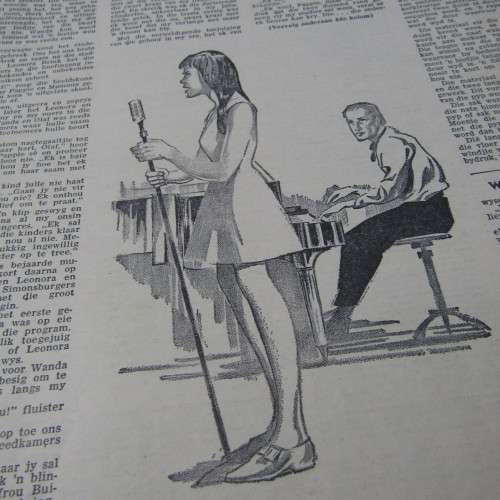 Patrys magazine - Februarie 1971 - Hoerskool uitgawe - punch holes