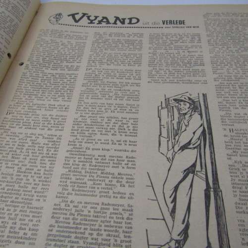 Patrys magazine - Februarie 1971 - Hoerskool uitgawe - punch holes