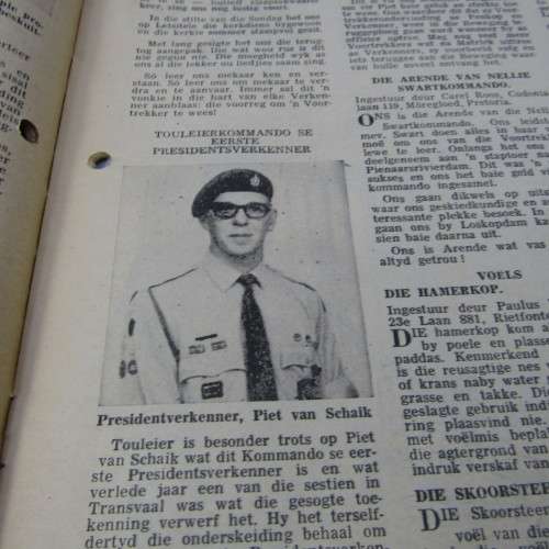 Patrys magazine - Februarie 1971 - Hoerskool uitgawe - punch holes