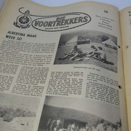Patrys magazine - April 1971 - Laerskool uitgawe with History appendix - hole punch