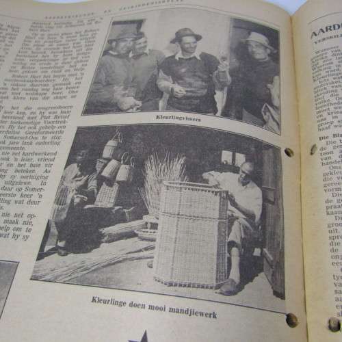 Patrys magazine - April 1971 - Laerskool uitgawe with History appendix - hole punch