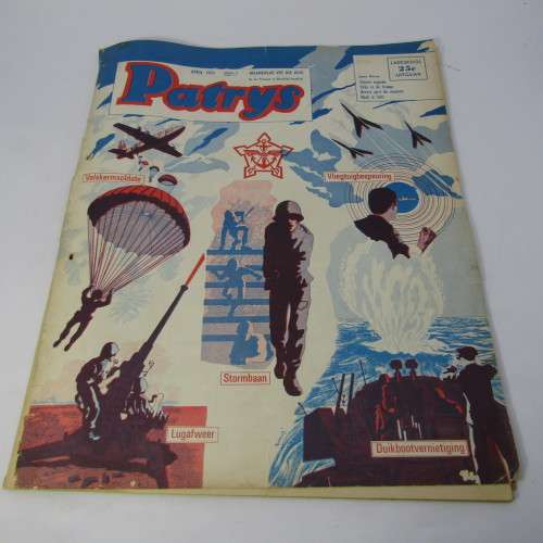 Patrys magazine - April 1971 - Laerskool uitgawe with History appendix - hole punch
