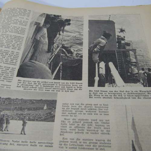 Patrys magazine - April 1971 - Laerskool uitgawe with History appendix - hole punch