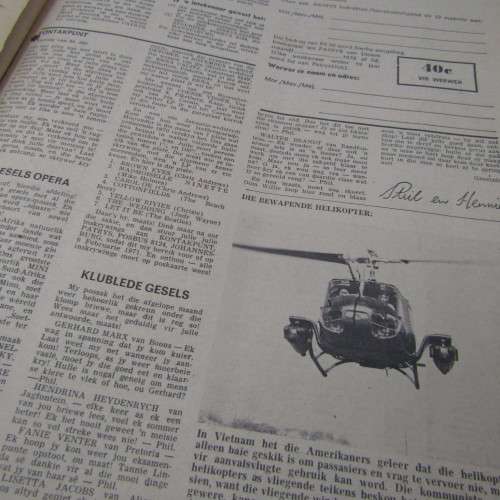 Patrys magazine - Januarie 1971 - Hoerskool uitgawe - articles removed and pages 17/18/19/20