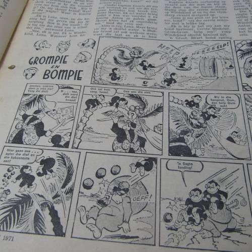 Patrys magazine - Maart 1971 - Laerskool uitgawe with History appendix - articles removed - punch ho