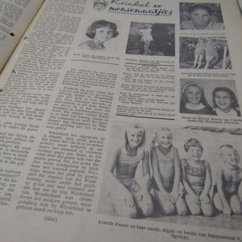 Patrys magazine - Maart 1971 - Laerskool uitgawe with History appendix - articles removed - punch ho