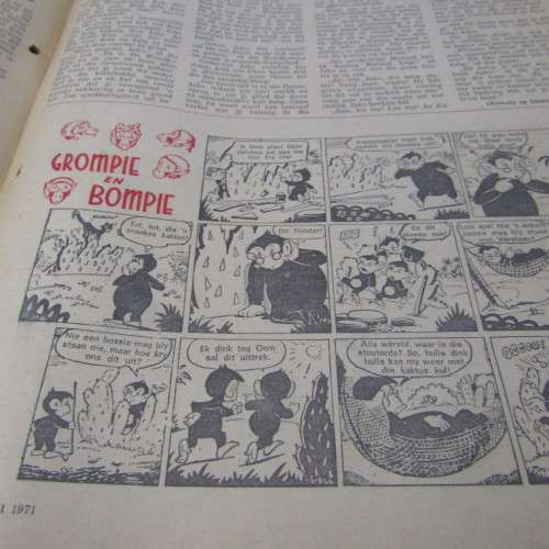 Patrys magazine - Mei 1971 - Laerskool uitgawe  - articles removed - punch holes