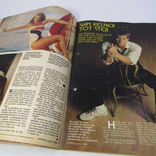 Patrys magazine - Junie 1984 - no poster - punch holes
