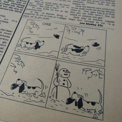 Patrys magazine - Januarie 1978 - Mosjwesjwe article  - no poster - punch holes