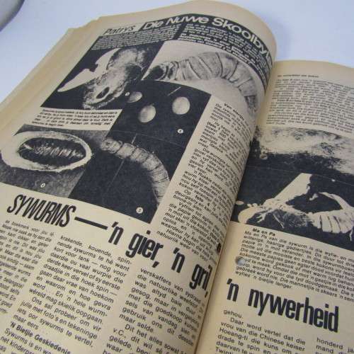 Patrys magazine - Januarie 1978 - Mosjwesjwe article  - no poster - punch holes
