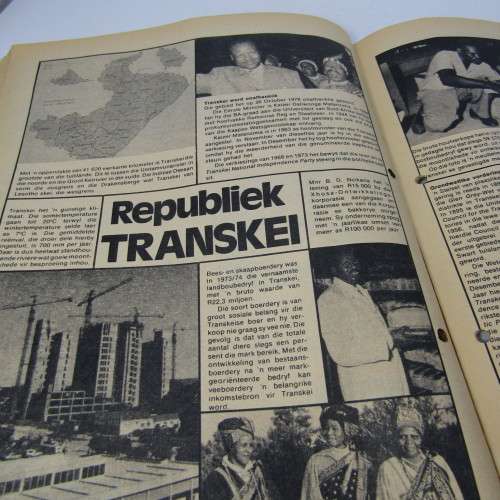 Patrys magazine - Januarie 1978 - Mosjwesjwe article  - no poster - punch holes