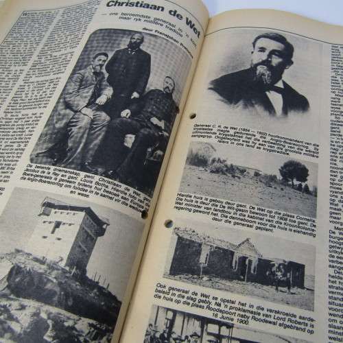 Patrys magazine - April 1978 - Die nuwe kabinet  - no poster - punch holes
