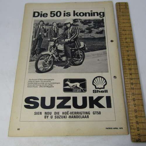 Patrys magazine - April 1978 - Die nuwe kabinet  - no poster - punch holes