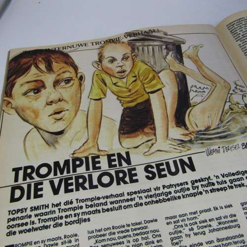 Patrys magazine - Mei 1984 - Princes Diana poster - punch holes