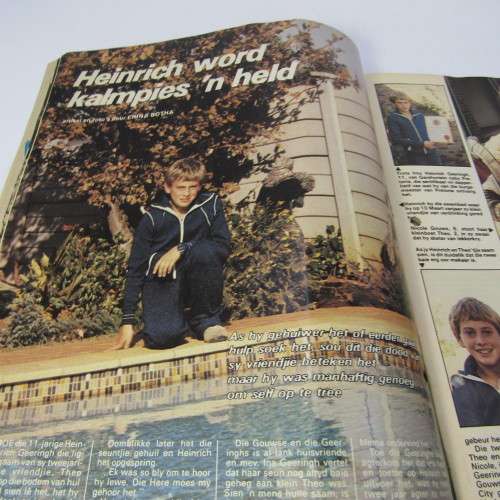 Patrys magazine - November 1984 - no poster - punch holes