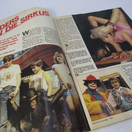 Patrys magazine - November 1984 - no poster - punch holes