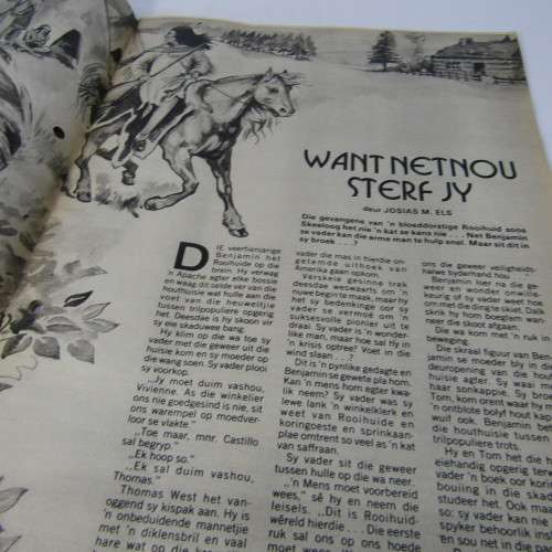 Patrys magazine - Oktober 1982 - Weiner to Hitler en Hertzog - no poster - punch holes