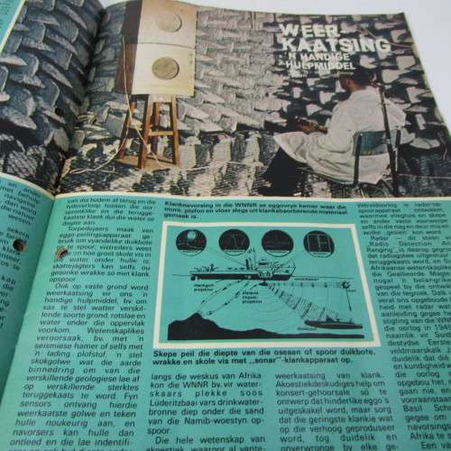 Patrys magazine - Oktober 1982 - Weiner to Hitler en Hertzog - no poster - punch holes