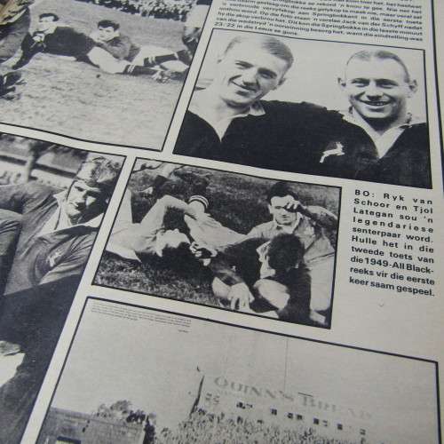 Patrys magazine - November 1982 - Rugby in SA deel 6  - no poster - punch holes