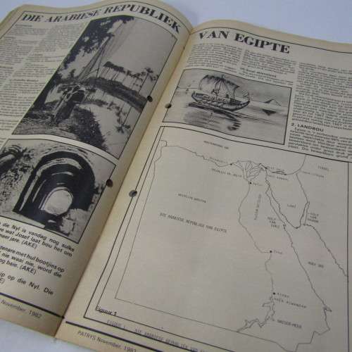 Patrys magazine - November 1982 - Rugby in SA deel 6  - no poster - punch holes