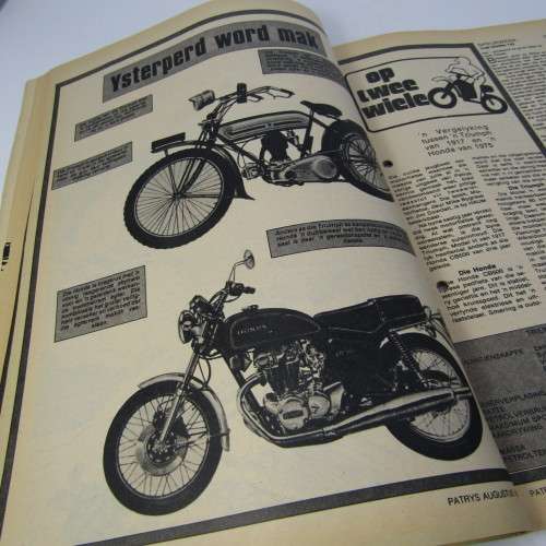 Patrys magazine - Augustus 1978 - no poster - punch holes
