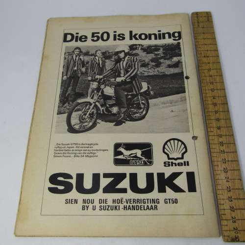 Patrys magazine - Augustus 1978 - no poster - punch holes