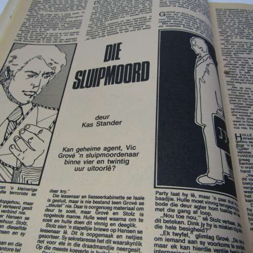 Patrys magazine - November 1976 - Dr. Livingstone srticle - no poster - punch holes