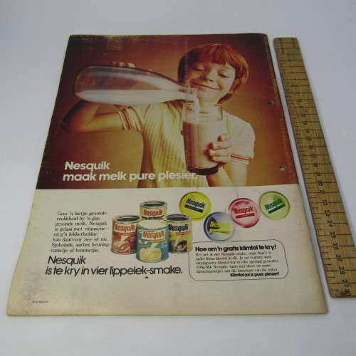 Patrys magazine - November 1976 - Dr. Livingstone srticle - no poster - punch holes