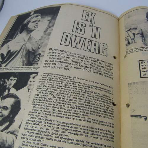 Patrys magazine - Julie 1976 - no poster - punch holes