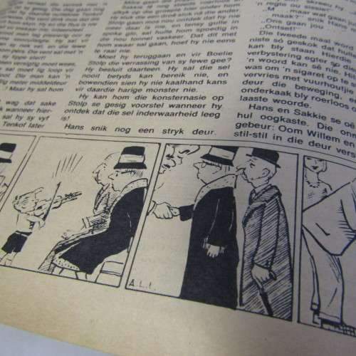 Patrys magazine - Augustus 1976 - no poster - punch holes